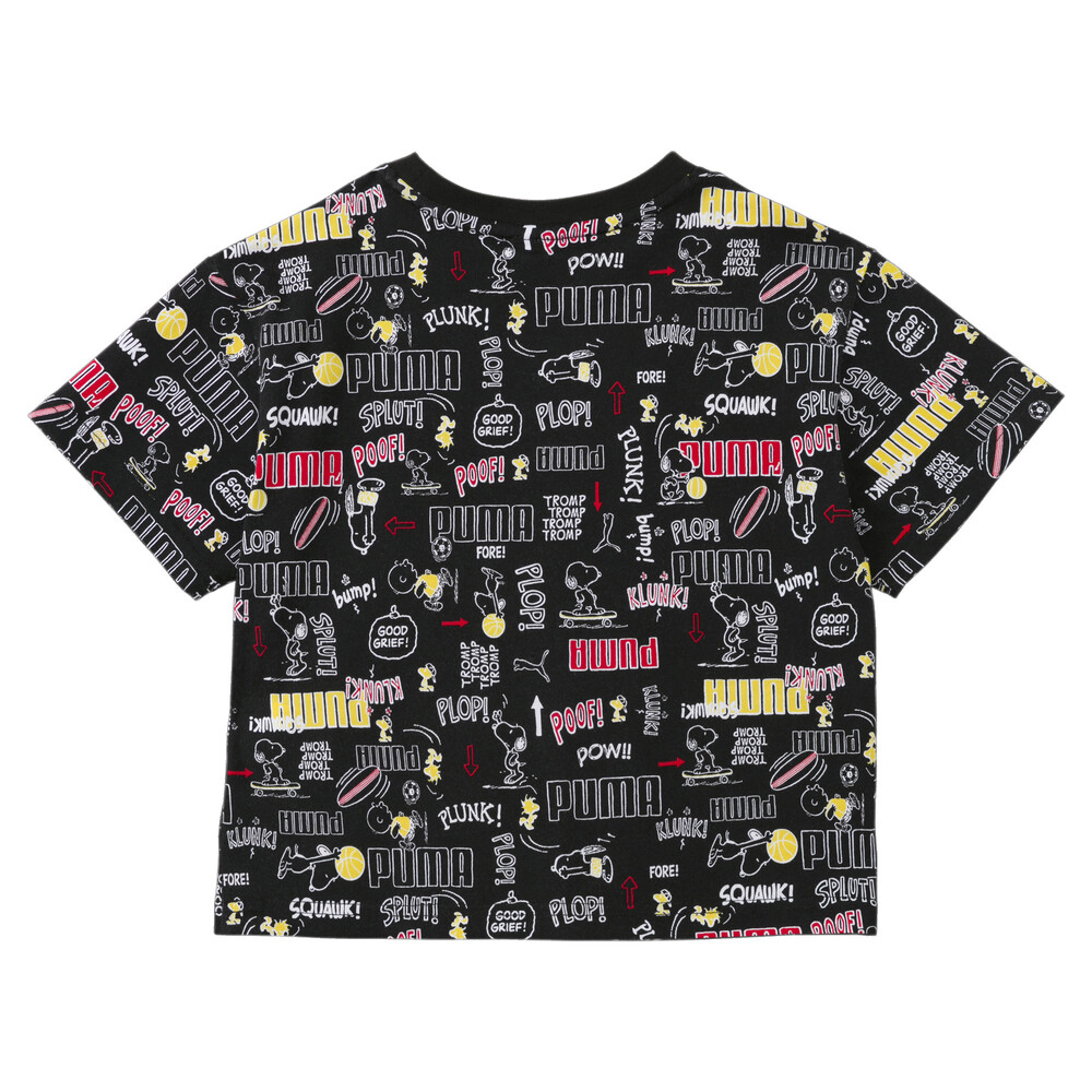 фото Детская футболка puma x peanuts printed kids' tee