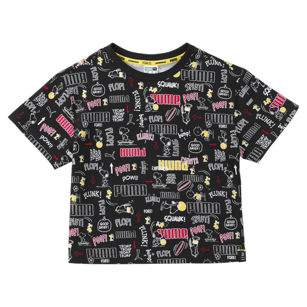 фото Детская футболка puma x peanuts printed kids' tee