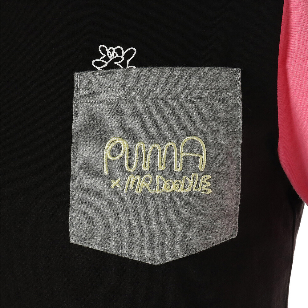 фото Футболка puma x mr doodle colourblock men's tee
