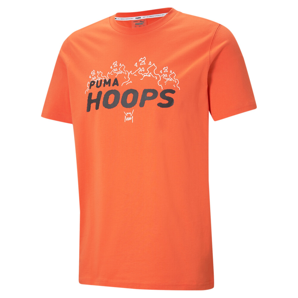 фото Футболка franchise hoops short sleeve men's basketball tee puma