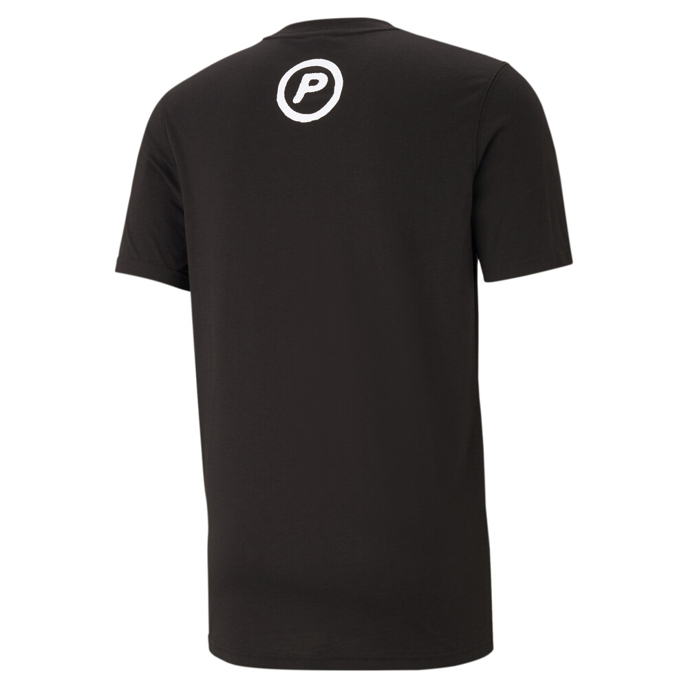

PUMA - male - Футболка Back P Short Sleeve Men' Basketball Tee – Puma Black –, Черный