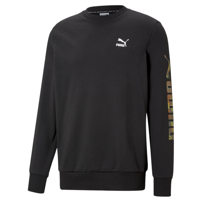 

Men's PUMA Classics Graphics Crew Neck Sweater