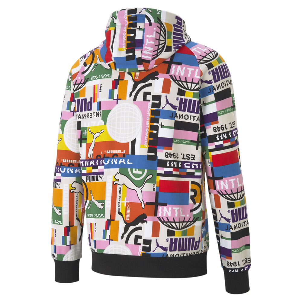 фото Толстовка puma international printed men's hoodie