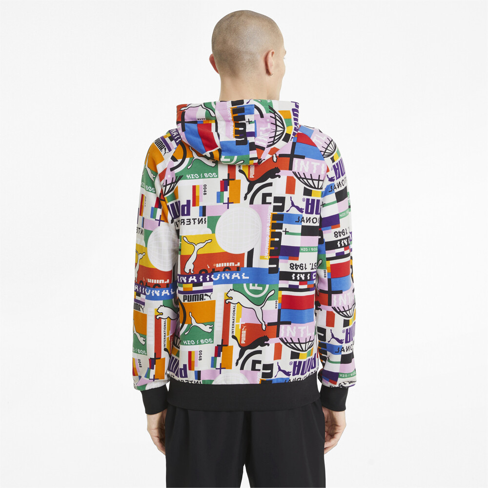 фото Толстовка puma international printed men's hoodie