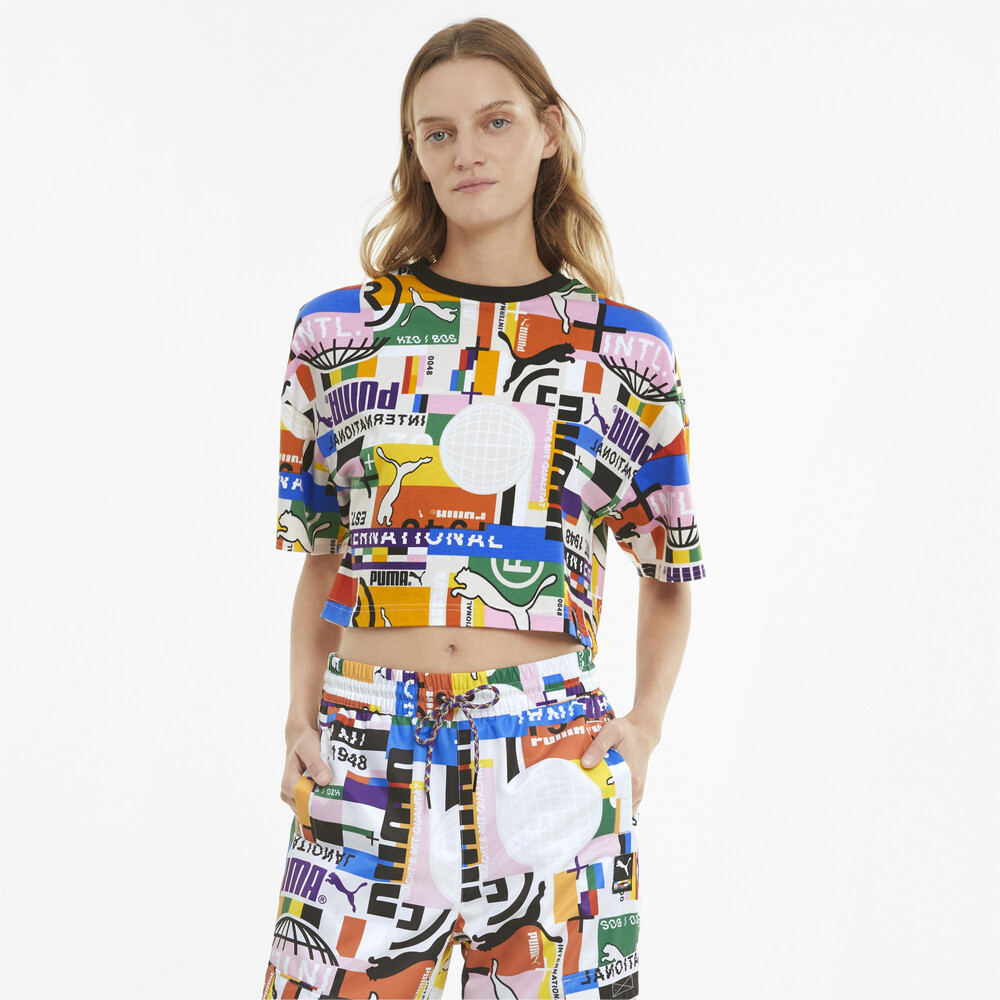 фото Футболка puma international printed women's tee
