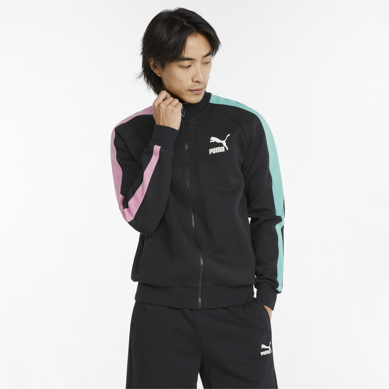 

Men's PUMA Iconic T7 Track Jacket, Black