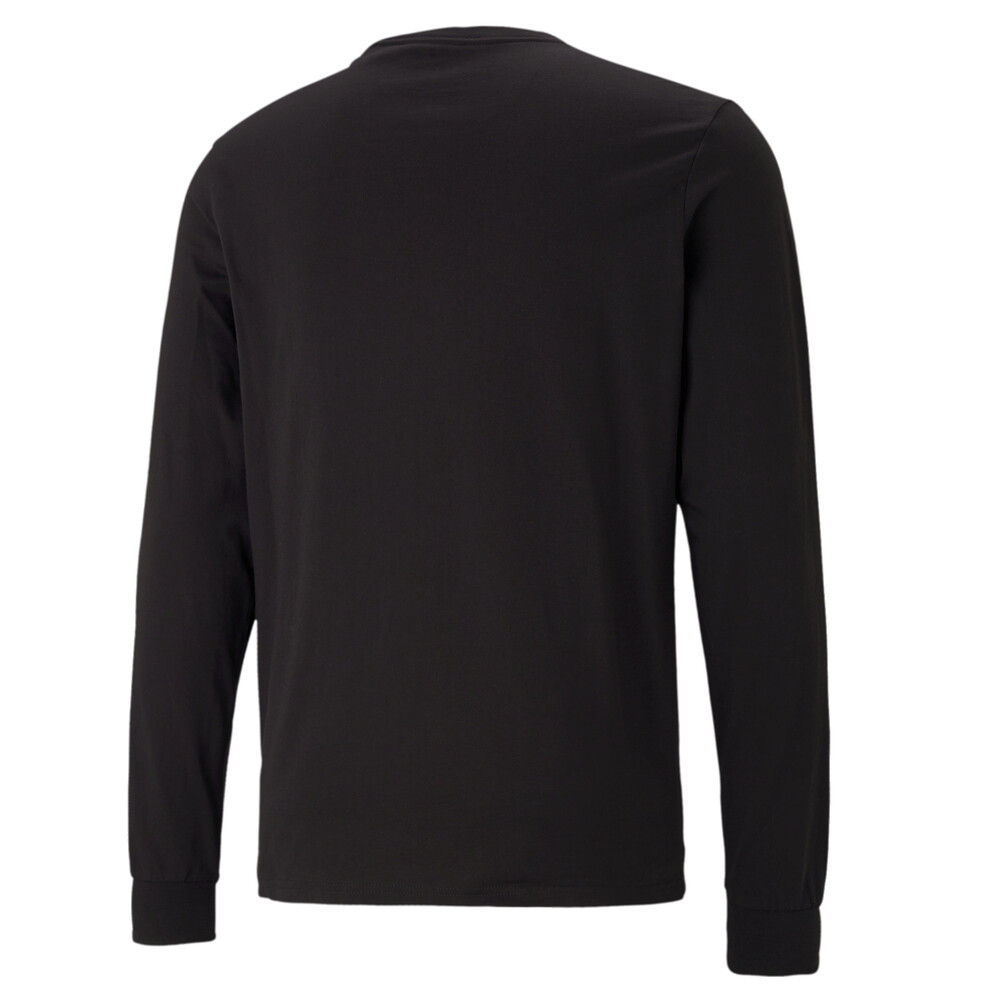 фото Футболка с длинным рукавом q1 fran long sleeve men's basketball tee puma