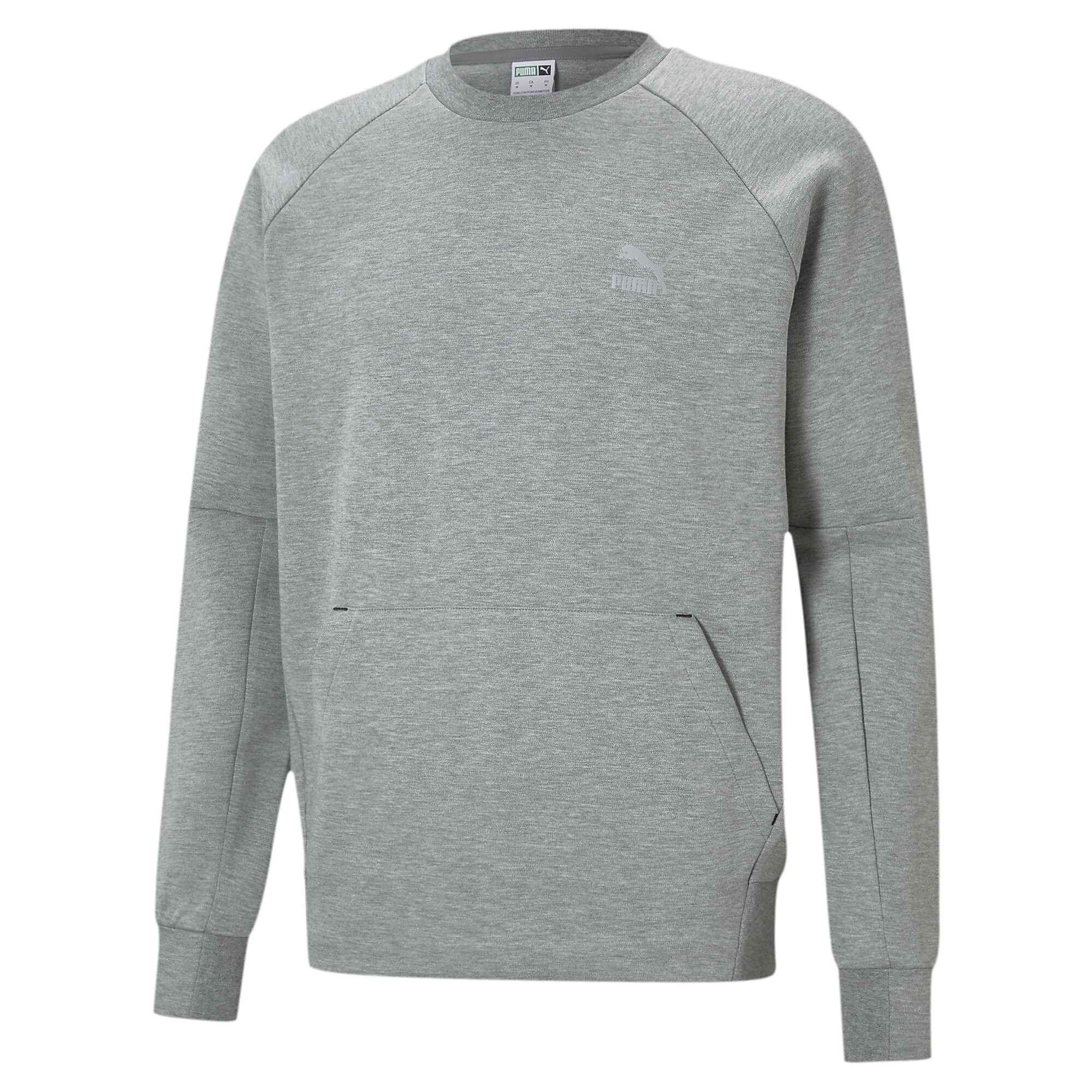 【プーマ公式通販】 プーマ CLASSICS TECH クルー スウェット メンズ Medium Gray Heather ｜PUMA.com