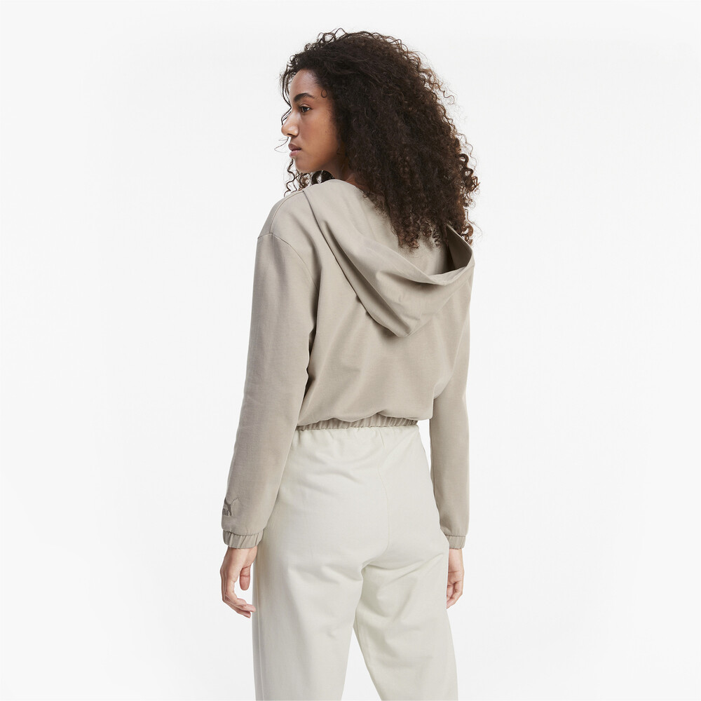 

PUMA - female - Толстовка Cropped Women' Hoodie – Atmosphere –, Коричневый