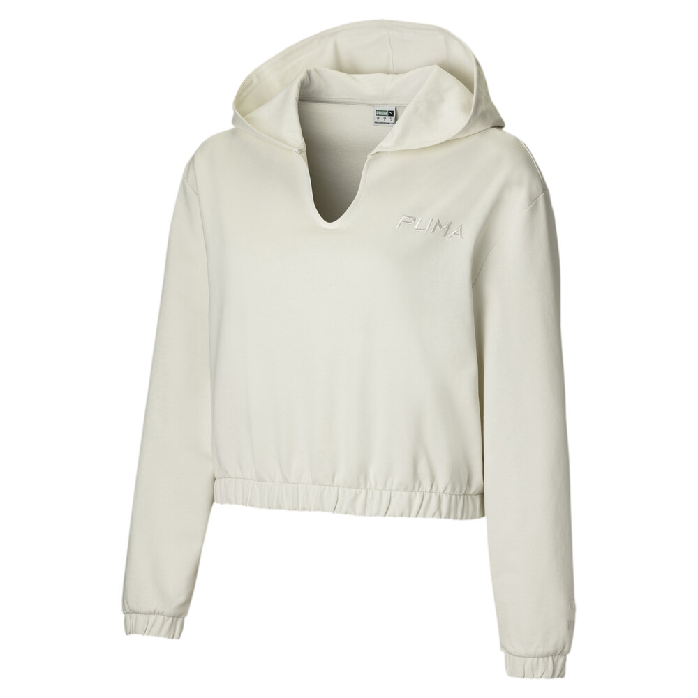 

PUMA - female - Толстовка Cropped Women's Hoodie – Vaporous Gray –, Серый