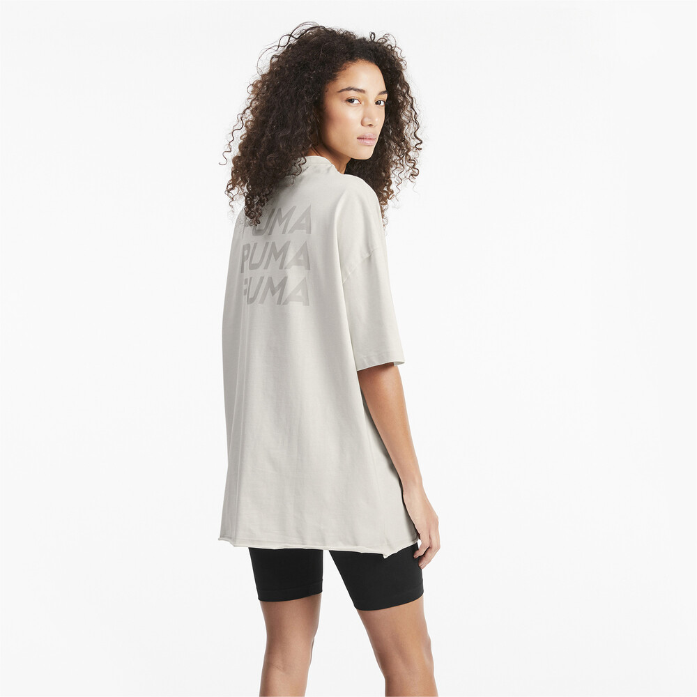 

PUMA - female - Футболка Oversized Women' Tee – Vaporous Gray –, Серый