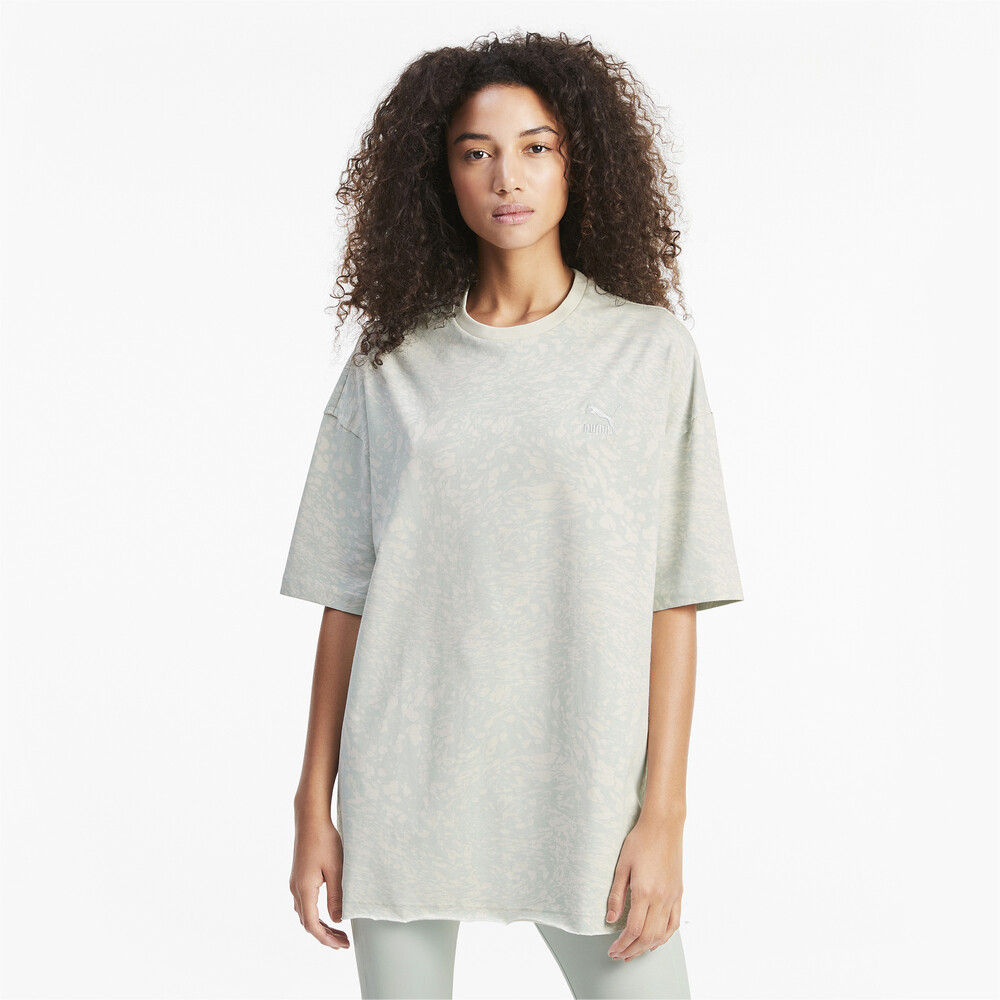фото Футболка all-over printed oversized women's tee puma