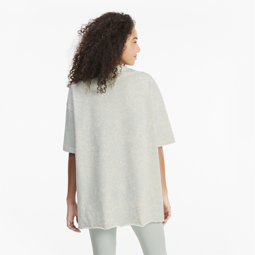 

PUMA - female - Футболка All-Over Printed Oversized Women' Tee – Sky Gray-AOP –, Серый