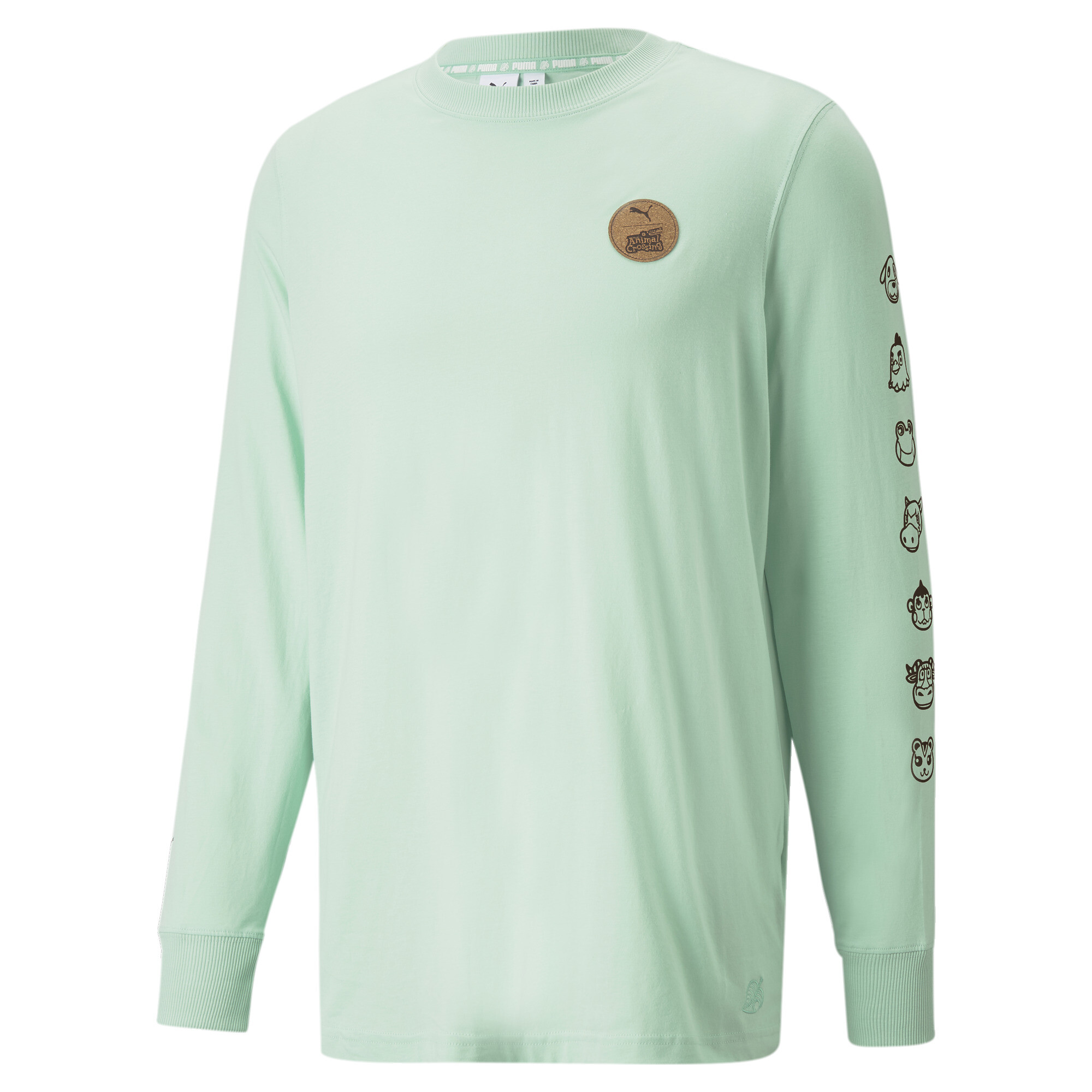 【プーマ公式通販】 プーマ PUMA x あつまれ どうぶつの森 長袖 Tシャツ メンズ Mist Green ｜PUMA.com