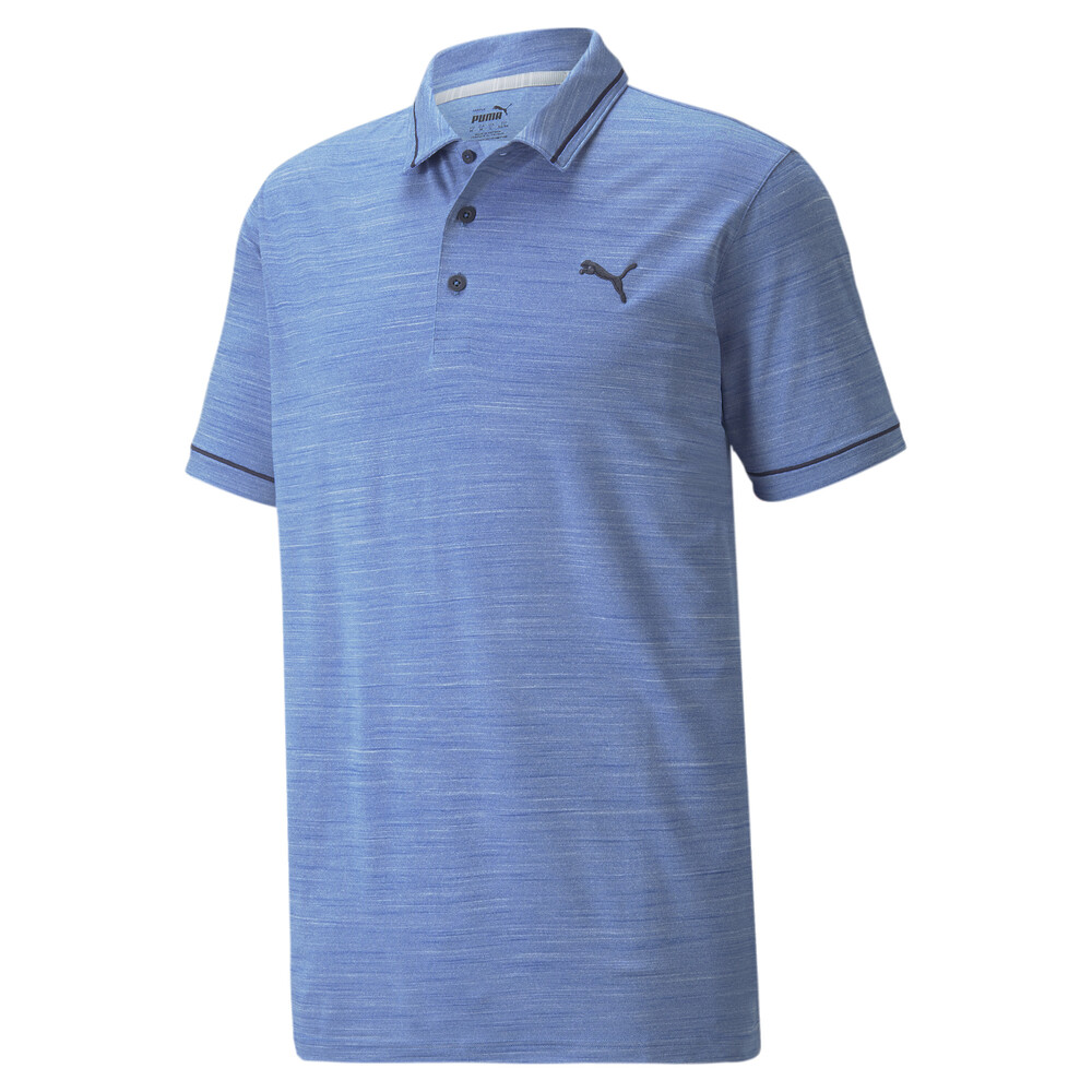 CLOUDSPUN Monarch Men's Golf Polo Shirt Blue PUMA