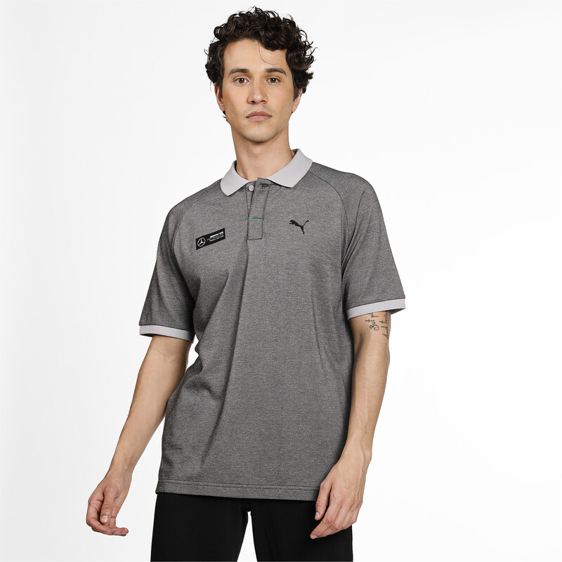 Men's PUMA Mercedes F1 Two-Tone Polo Shirt