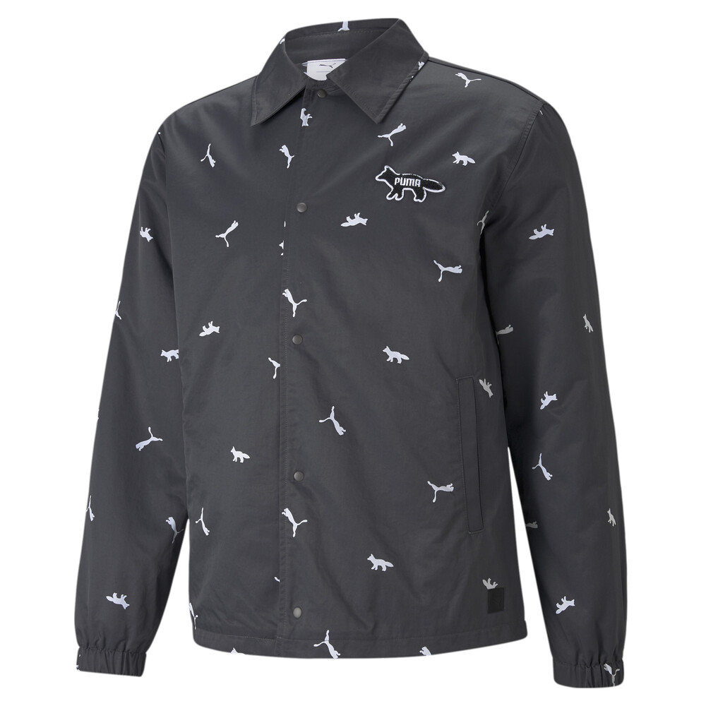 фото Куртка puma x maison kitsuné printed coach jacket