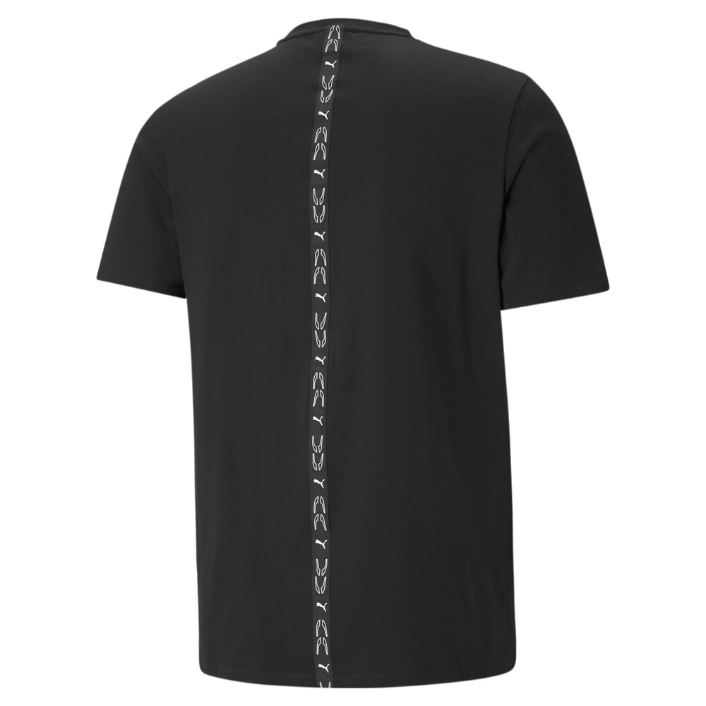 

PUMA - male - Футболка Elevate Tape Men’s Tee – Puma Black-Peach –, Оранжевый