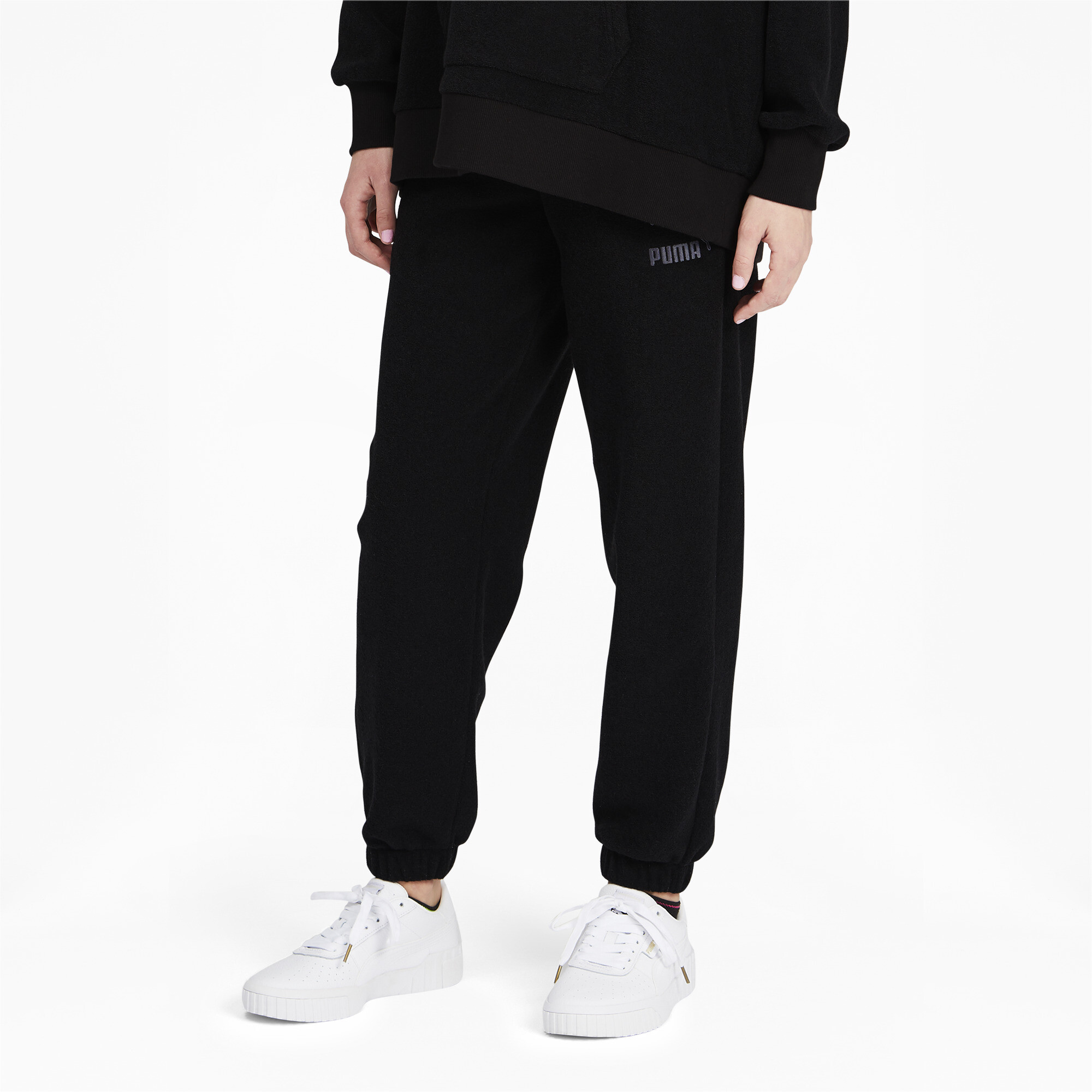 puma classic embroidered joggers