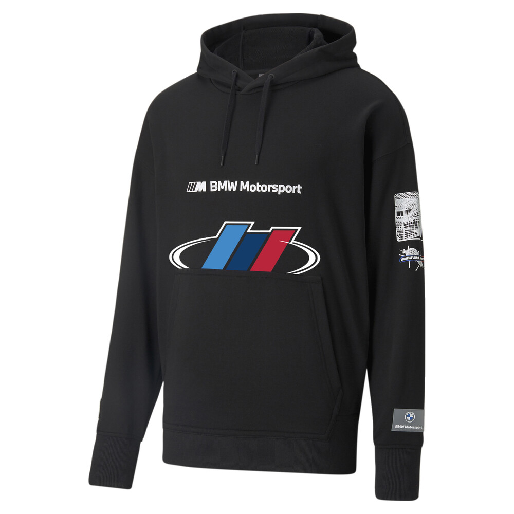 BMW M Motorsport Street Men's Hoodie | Black - PUMA