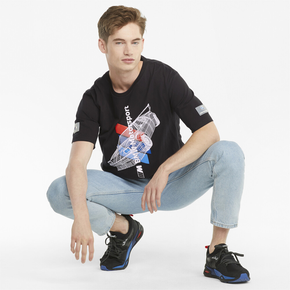фото Футболка bmw m motorsport street graphic men's tee puma