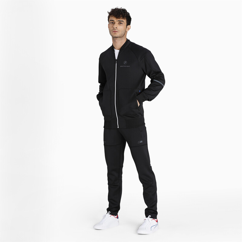 Men's PUMA BMW M Motorsport Spacer Bomber Jacket in Black size S