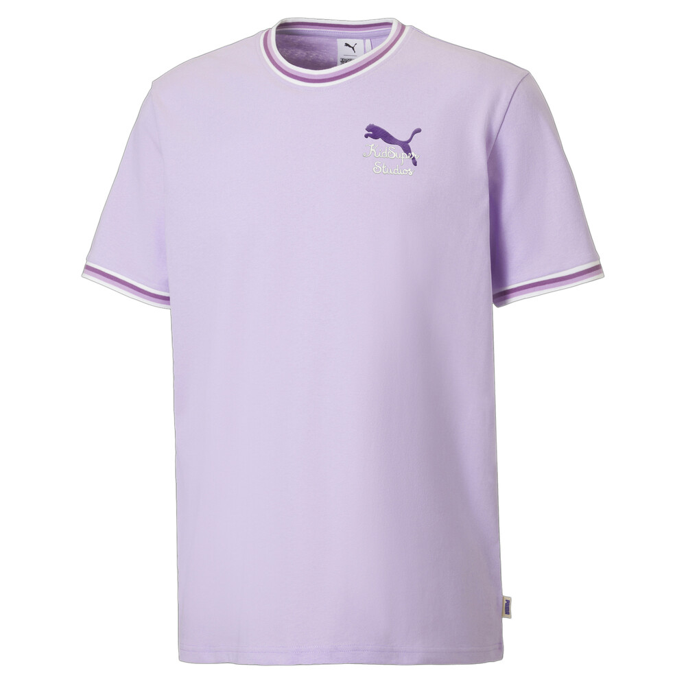 фото Футболка puma x kidsuper ribbed collar men's tee