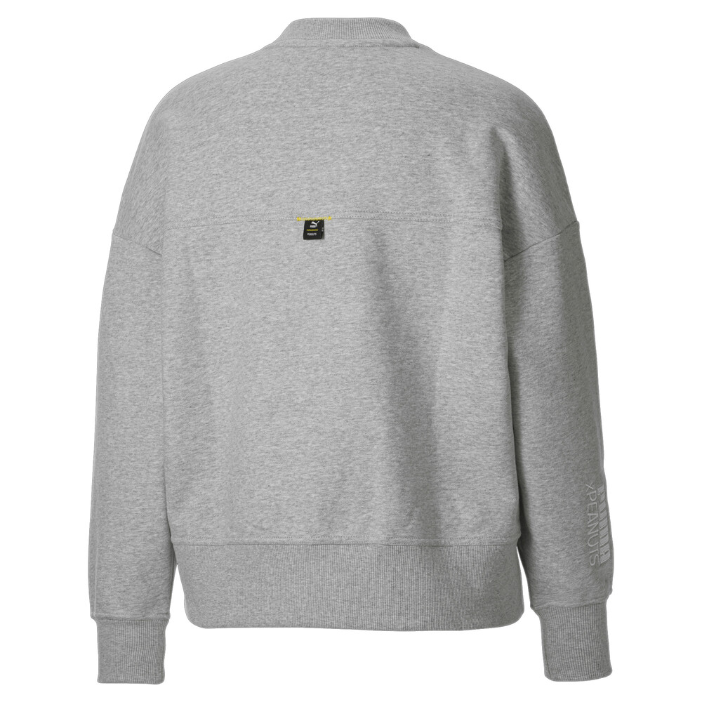 

PUMA - female - Толстовка PUMA x PEANUTS Crew Neck Women's Sweatshirt – Light Gray Heather –, Серый