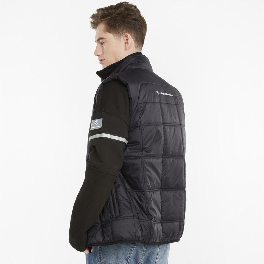 фото Жилет bmw m motorsport padded men's vest puma