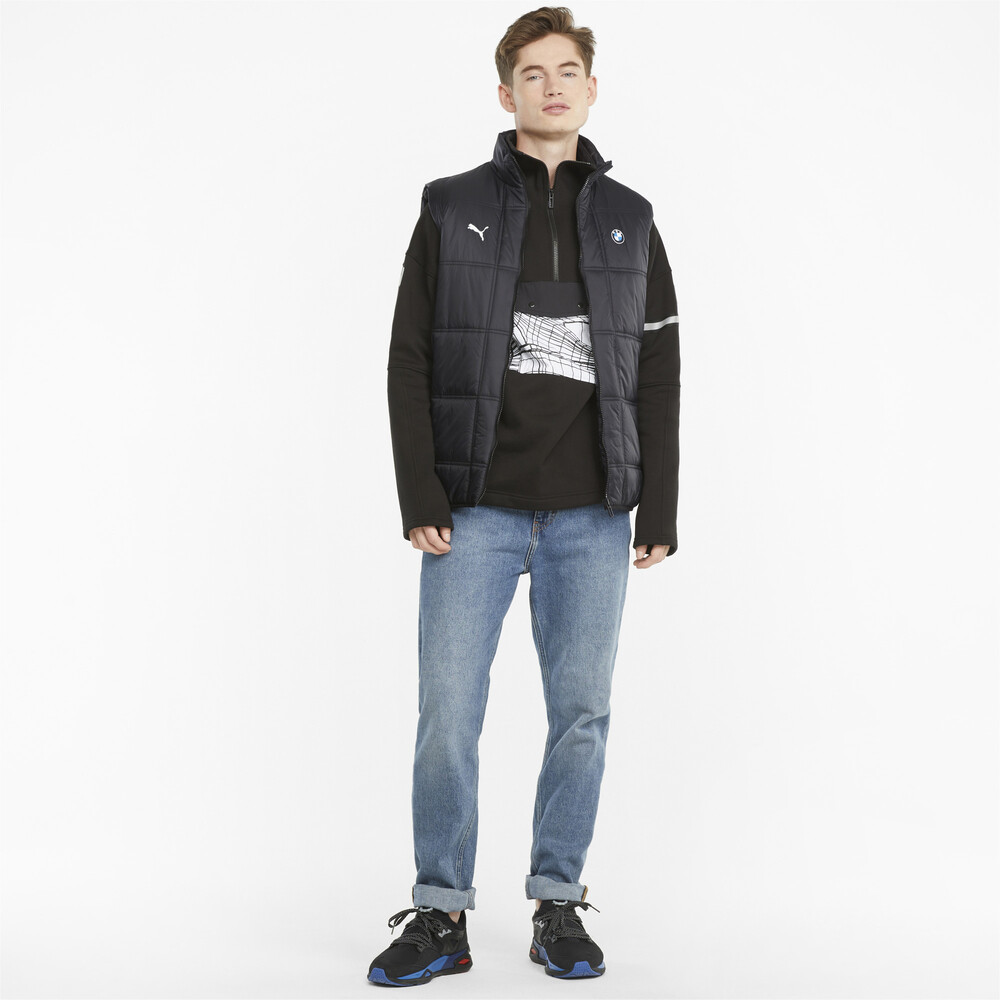 фото Жилет bmw m motorsport padded men's vest puma