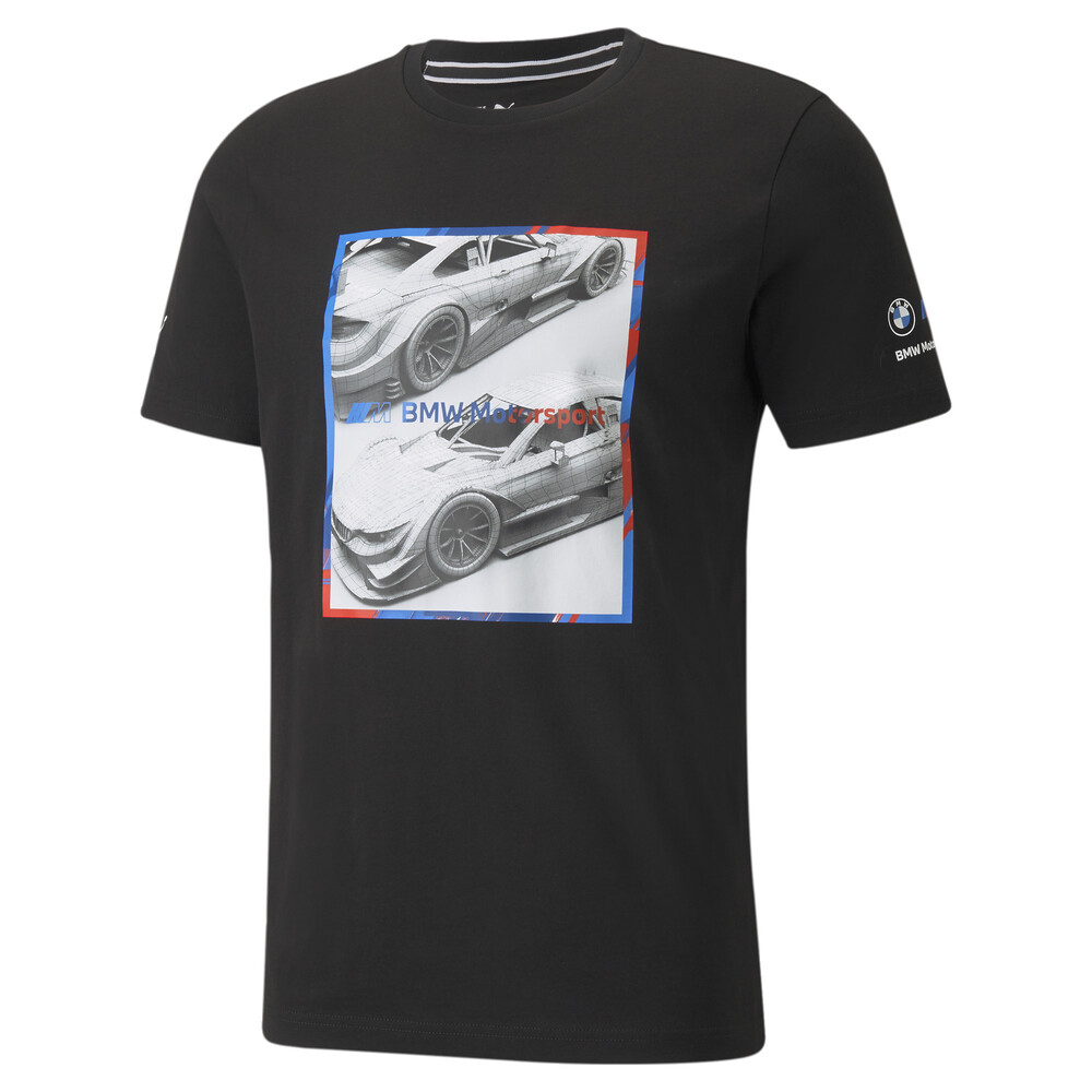 фото Футболка bmw m motorsport logo graphic men's tee puma