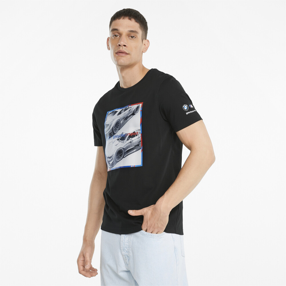 фото Футболка bmw m motorsport logo graphic men's tee puma