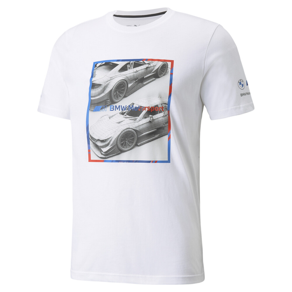 фото Футболка bmw m motorsport logo graphic men's tee puma