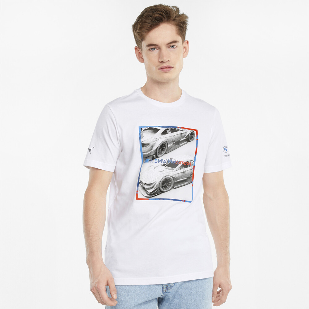 фото Футболка bmw m motorsport logo graphic men's tee puma