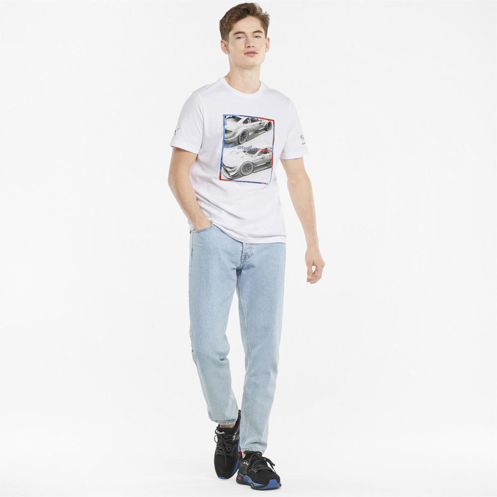 фото Футболка bmw m motorsport logo graphic men's tee puma