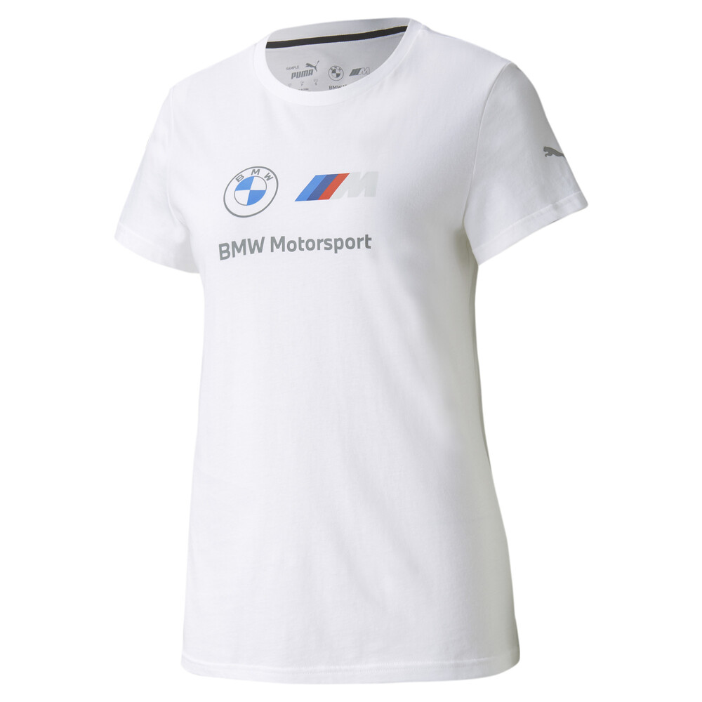 фото Футболка bmw m motorsport essentials logo women's tee puma