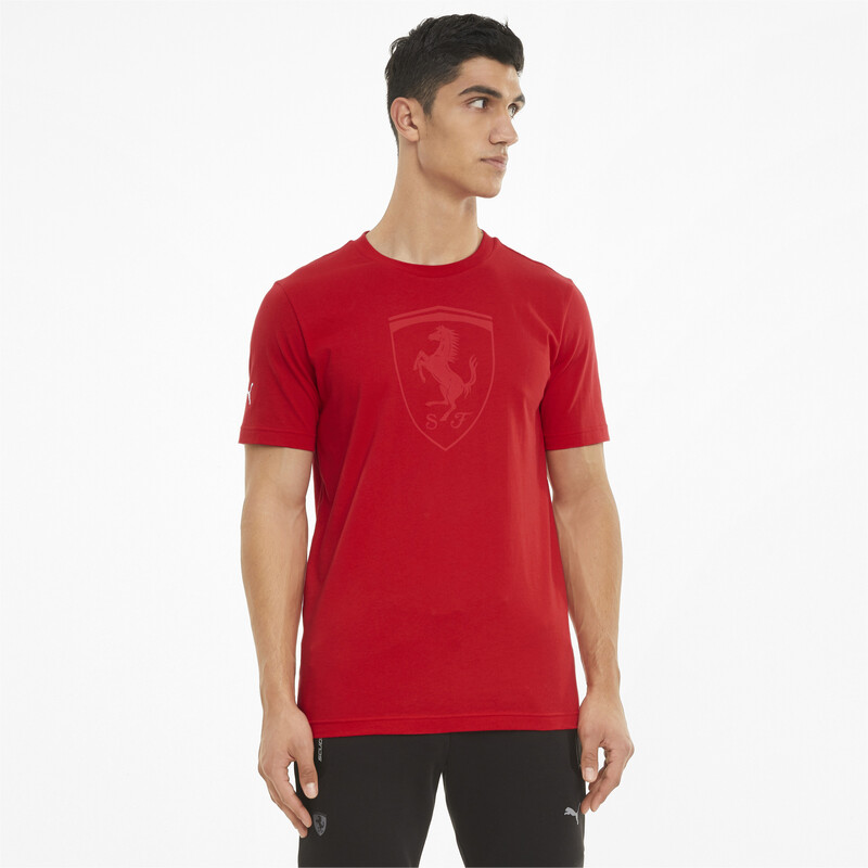 

Men's PUMA Scuderia Ferrari Race Big Shield Tonal Tee, Red