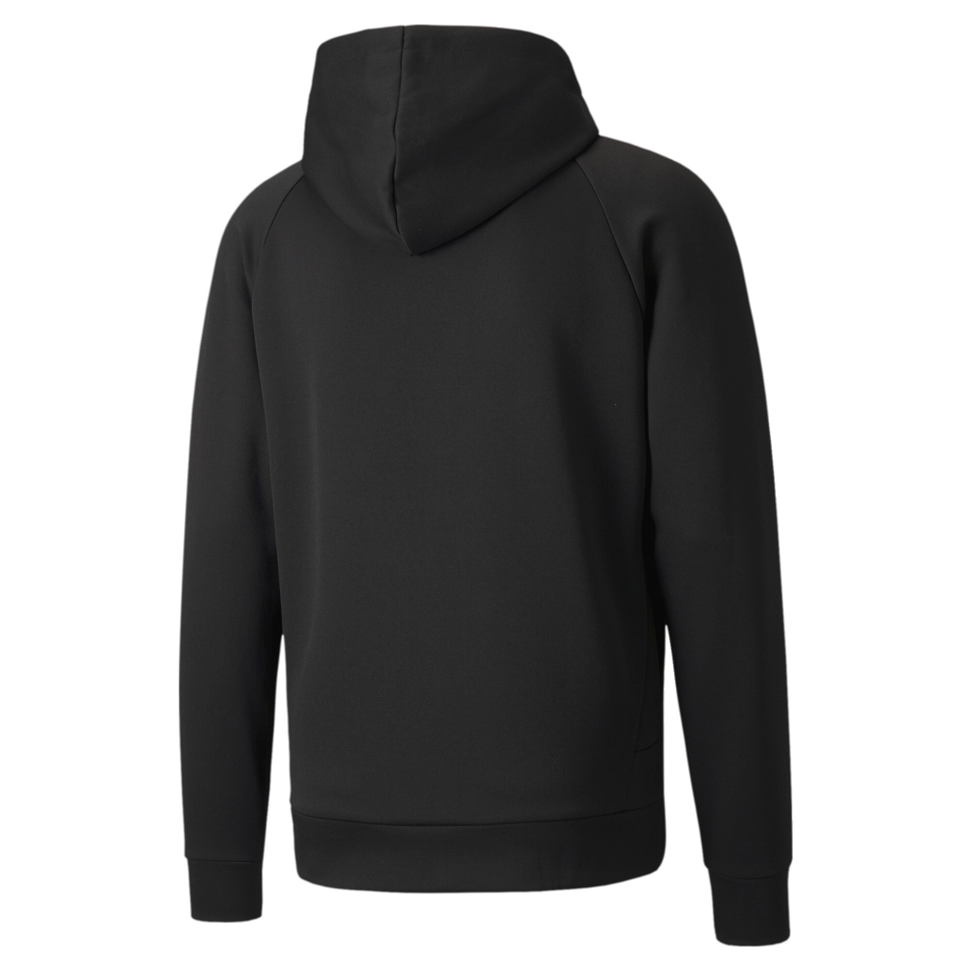 Men's PUMA Classics Tech Full-Zip Hoodie In Black, Size Medium
