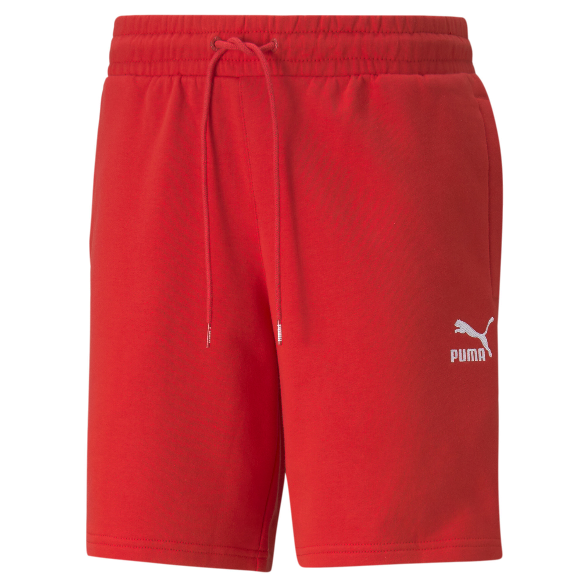 puma men's french terry shorts