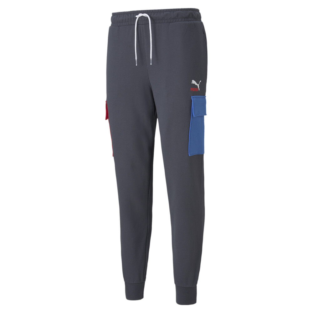 фото Штаны clsx french terry men's cargo pants puma