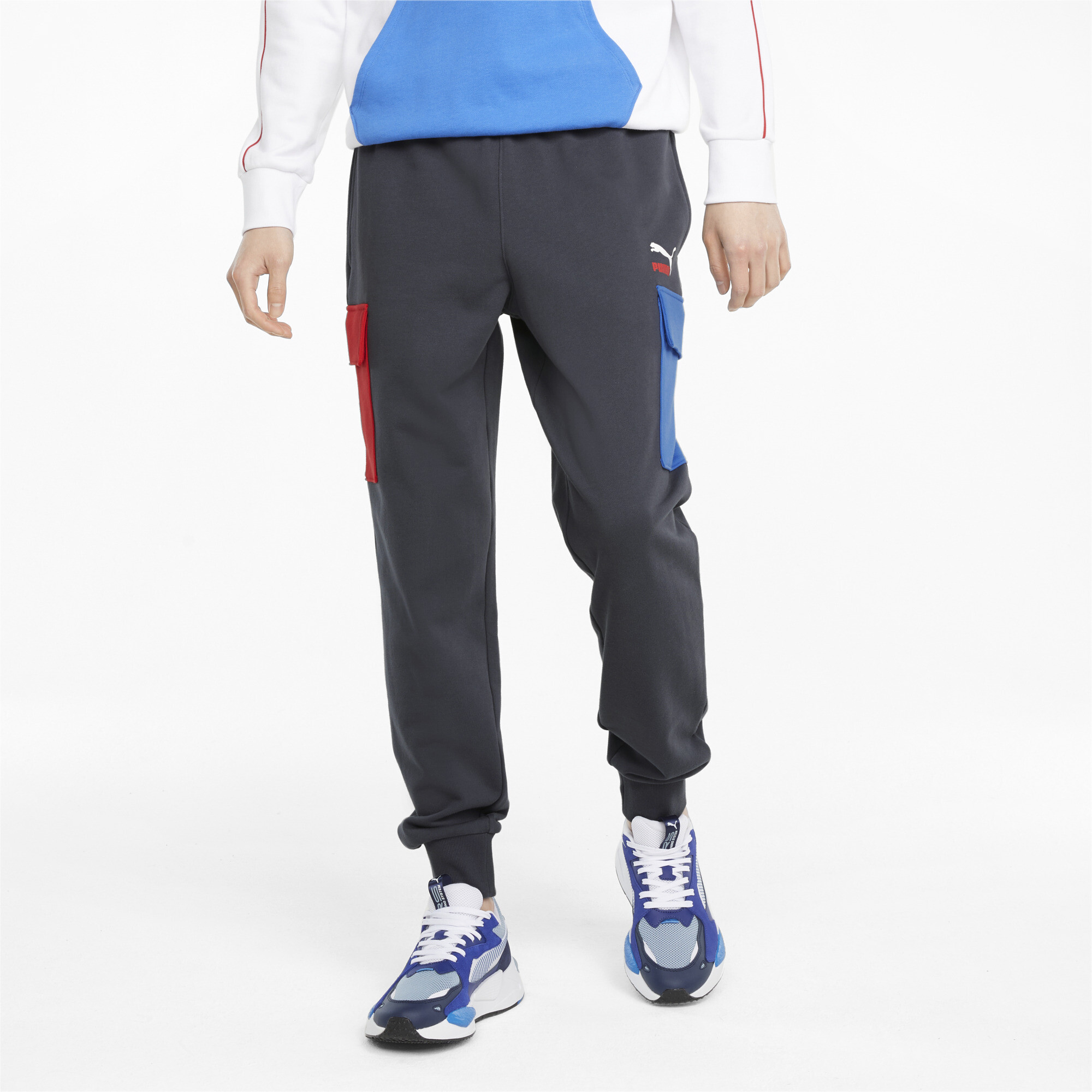 puma men's french terry pant