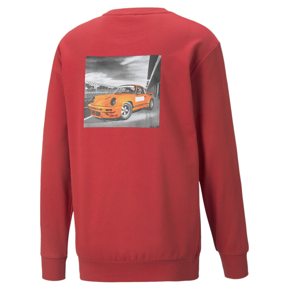фото Толстовка porsche legacy ftl men's crew neck sweater puma