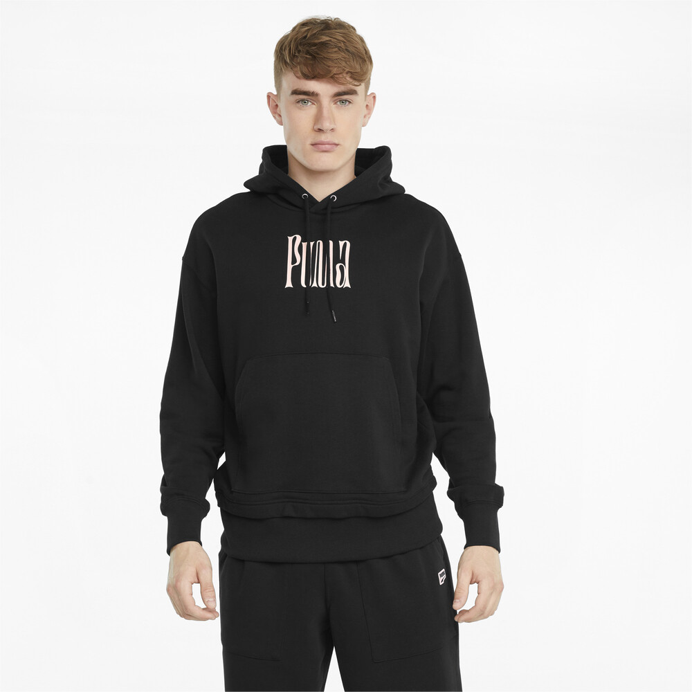 фото Толстовка downtown graphic french terry men's hoodie puma