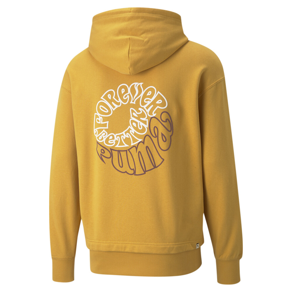 фото Толстовка downtown graphic french terry men's hoodie puma