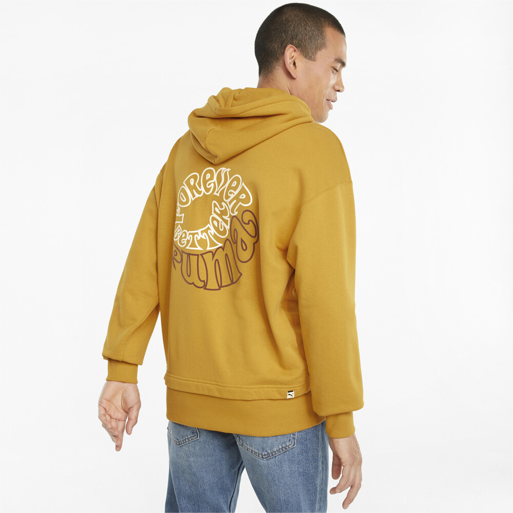 фото Толстовка downtown graphic french terry men's hoodie puma