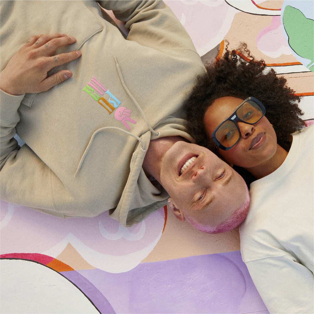 фото Толстовка downtown graphic french terry men's hoodie puma