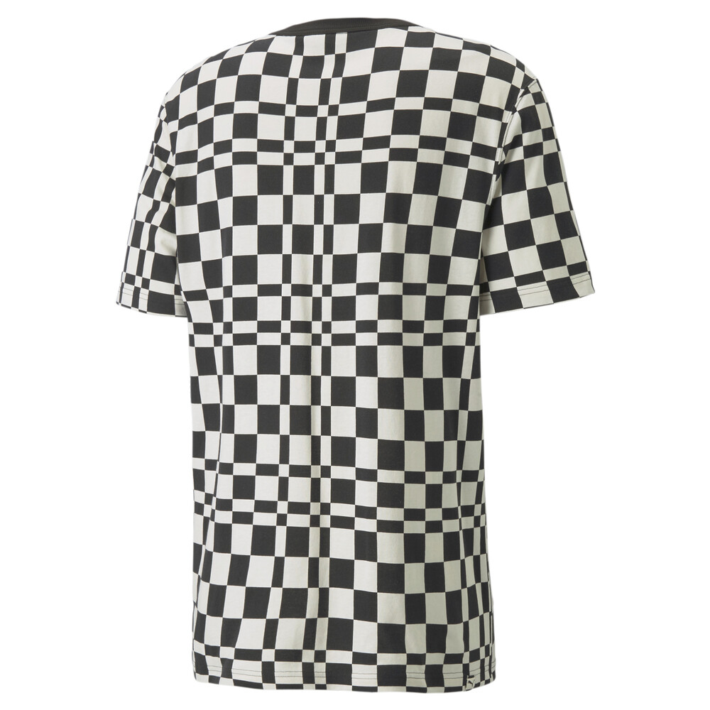 фото Футболка downtown printed check men's tee puma