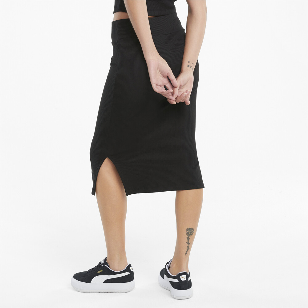 фото Юбка classics ribbed women's midi skirt puma