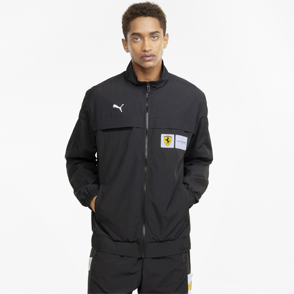 фото Куртка scuderia ferrari race statement woven men's jacket puma