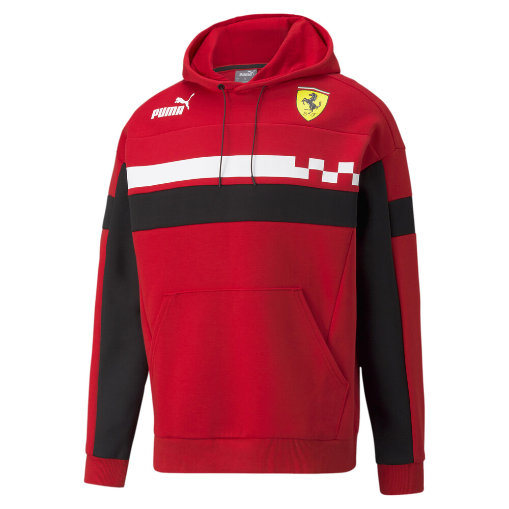 Scuderia Ferrari Race SDS Men's Hoodie | Red - PUMA